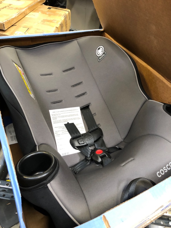 Photo 2 of Cosco Onlook 2-in-1 Convertible Car Seat, Rear-Facing 5-40 pounds and Forward-Facing 22-40 pounds and up to 43 inches, Black Arrows