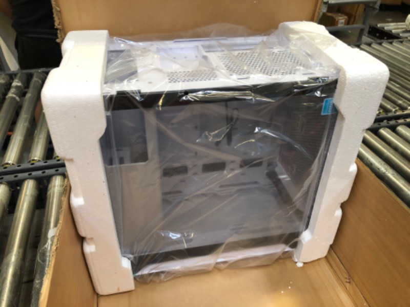 Photo 1 of Thermaltake S100 TG Snow - Tempered Glass Snow Edition - tower - micro ATX