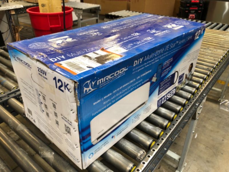 Photo 1 of MrCool 12000 BTU/H DIY Mini Split Air Handler, Wall Mount, 15A, 208V-230V