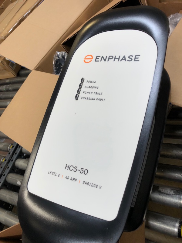 Photo 3 of Enphase Level 2 EV Charger, Safety Certified, 32 Amp, 240v, Hardwired, 25ft Cable, J1772, Compatible with US Electric Vehicles, HCS-40 Home Electric Car Charging Station - Formerly ClipperCreek
