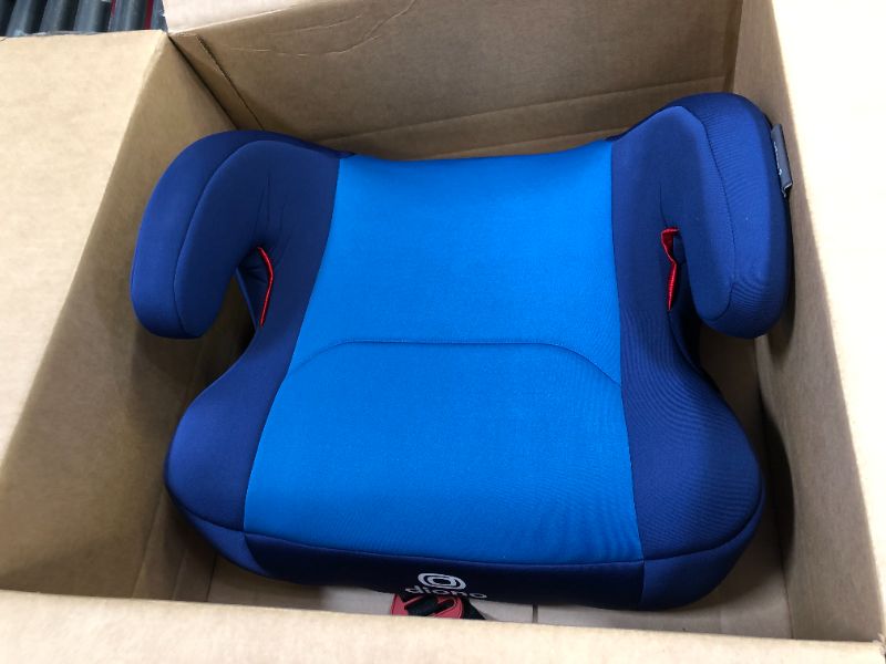 Photo 2 of Diono Solana 2 No Latch, XL Lightweight Backless Belt-Positioning Booster Car Seat, 8 Years 1 Booster Seat, Blue NEW! Vehicle Belt Connect Single Blue