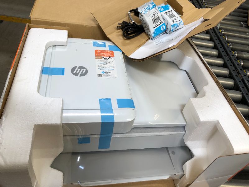 Photo 3 of HP ENVY 6455e Wireless Color All-in-One Printer with 6 Months Free Ink with HP+ (223R1A) - PRINTER CONSOLE FACTORY SEALED INSIDE 