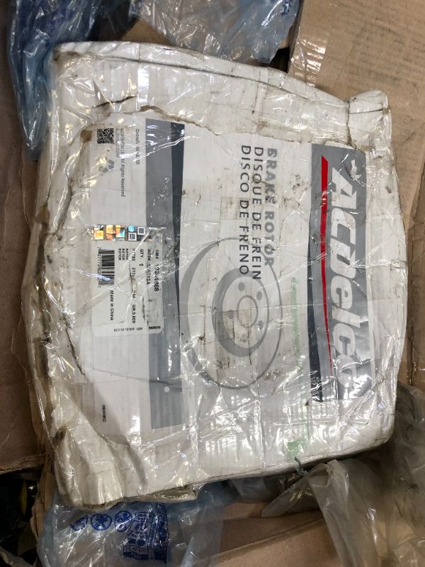 Photo 2 of ACDelco Silver 18A813A Front Disc Brake Rotor - LIKE NEW, heavy packaging damage