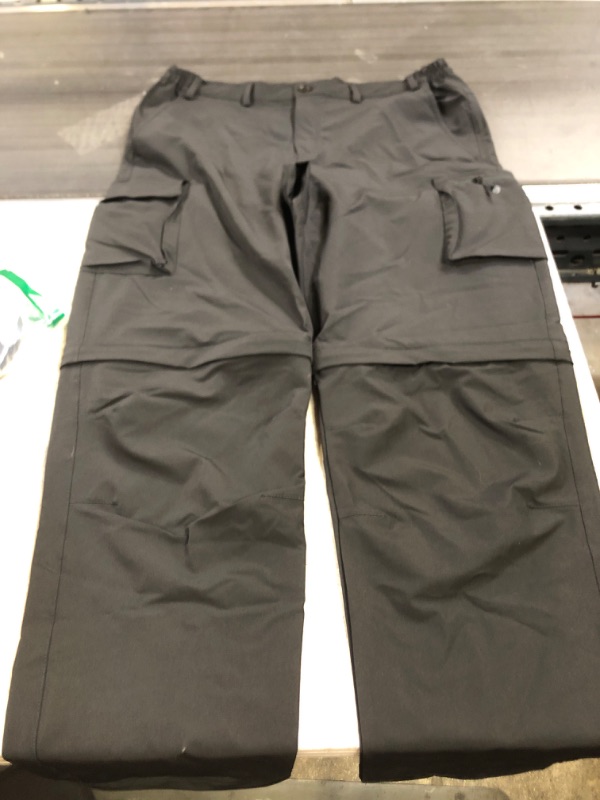 Photo 1 of cargo pants- black 
size- 34x34
