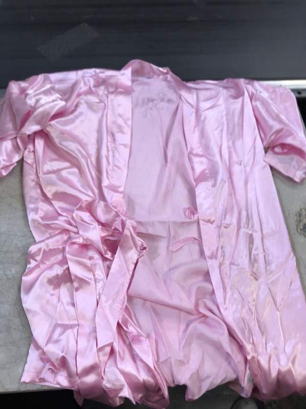 Photo 1 of birthday squad robe- pink 
size- 12