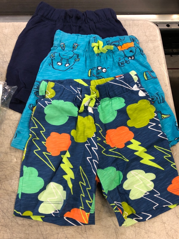 Photo 1 of boys shorts- 3 pack 
size- xs(4-6)