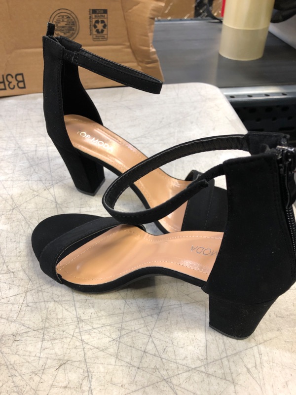 Photo 1 of womens heels- black 
size- 9