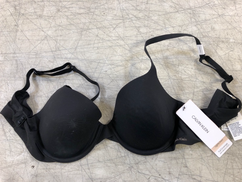 Photo 2 of Calvin Klein Women's Perfectly Fit Lightly Lined T-Shirt Bra with Memory Touch 34B Black