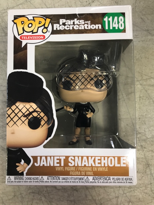 Photo 2 of Funko POP TV: Parks and Rec - Janet Snakehole, 3.75 inches, Multicolor (56169)