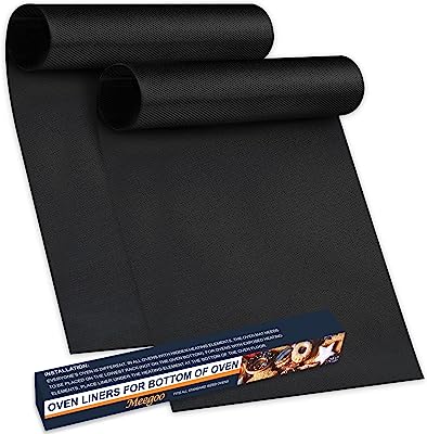Photo 1 of 2 pack Oven Liners for Bottom of Oven 2 Pack Large Thick Heavy Duty Non-Stick Teflon O