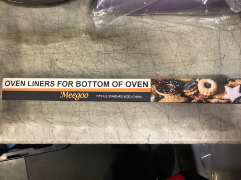 Photo 1 of 2 pack Oven Liners for Bottom of Oven 2 Pack Large Thick Heavy Duty Non-Stick Teflon O