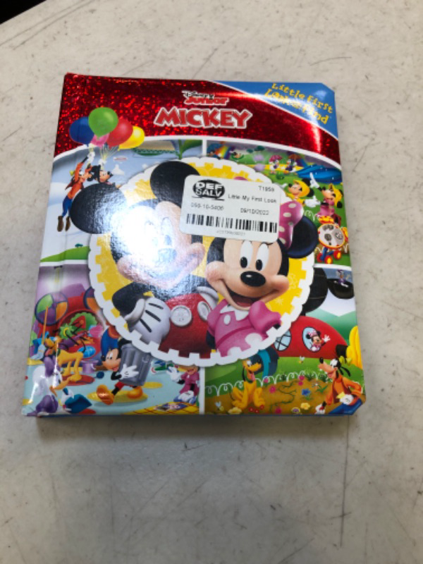 Photo 2 of Mickey Mouse Clubhouse - My Little First Look and Find Activity Book - PI Kids