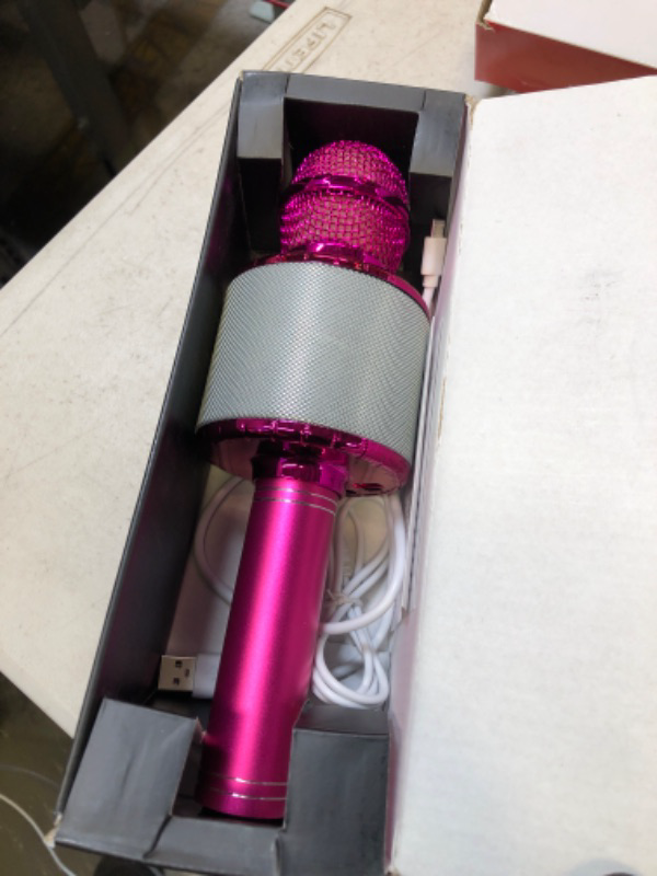 Photo 2 of 4 Year Old Girl Birthday Gifts,Girl Toys Microphone for Kids,Girls Toys Age 6-8,Gifts for 5 Year Old Girls,7 Year Old Girl Birthday Gifts,9 10 Year Old Girl Birthday Gifts for Teenage Girls 01-Pink