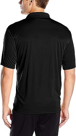 Photo 2 of Hanes Sport Men's Polo Shirt (SIZE: SMALL), Men's Cool DRI Moisture-Wicking Performance Polo Shirt, Jersey Knit Performance Polo Shirt

