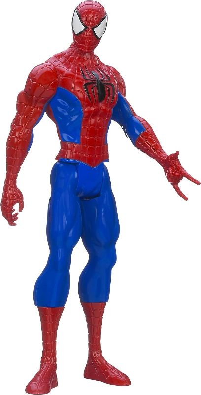 Photo 1 of Hasbro Marvel Ultimate Spider-man Titan Hero Series Spider-man Figure, 12-Inch