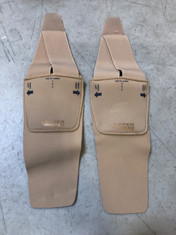 Photo 1 of Copper Fit Unisex Arch Relief Plus with Built-In Orthotic Support, Beige
