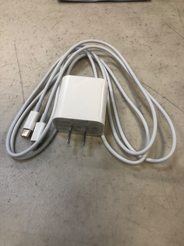 Photo 2 of iPhone 11 12 13 Super Fast Charger [Apple MFi Certified] High Speed iPhone Charger 20W PD USB C 6FT Wall Charger Compatible with iPhone 13/13Pro/12/12 Pro/11/11Pro/XS/Max/XR/X/8/8 Plus,iPad
