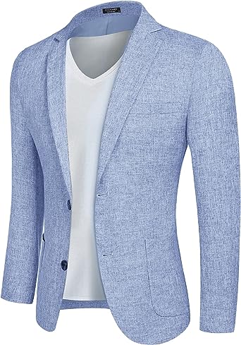 Photo 1 of COOFANDY Mens XXL Casual Blazer Sport Coat Lightweight Two Button Business Jackets 
