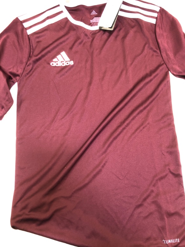 Photo 2 of adidas Boy's Entrada 18 Jersey Maroon Large