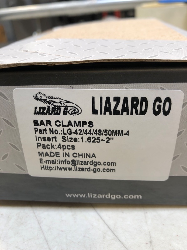 Photo 2 of LIZARD GO OFFROAD ACCESSORIES BAR CLAMPS (SEE PGOTOS FOR SPECS)