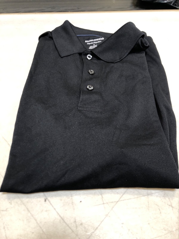 Photo 2 of Amazon Essentials Men's Regular-Fit Quick-Dry Golf Polo Shirt   MEDIUM