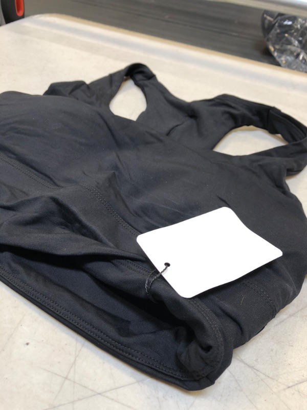Photo 1 of ACTIVEWEAR BLACK WORKOUT BRA SIZE SMALL