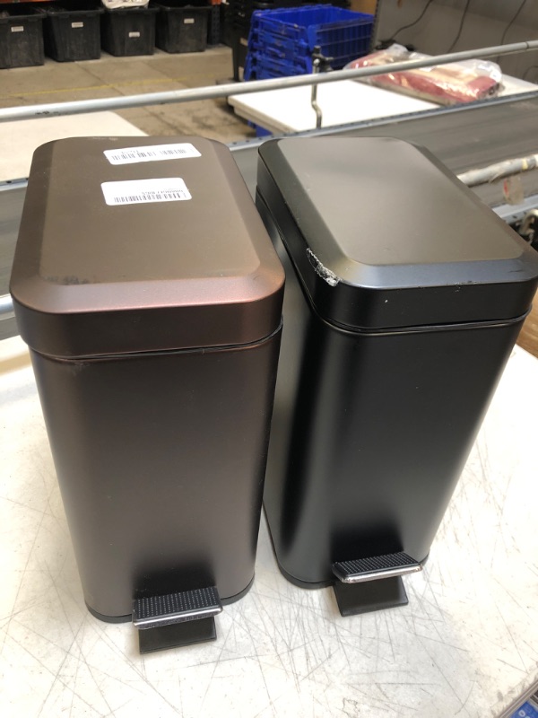 Photo 1 of  STEP trash can 8 gallon 2 pcs