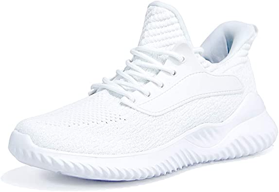 Photo 1 of Akk Womens Walking Shoes - Slip On Tennis Running Shoes Memory Foam Lightweight Work Sneakers for Indoor Outdoor Gym SIZE 9/ 9.5
