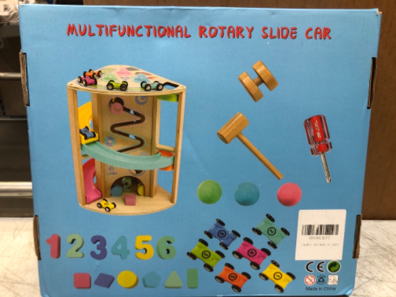 Photo 2 of multifunctional rotary slide car  Toddler Toys Wooden Race Track Car Ramp Toys Vehicle Set with 6 Mini Cars & 5 Ramps Educational Cars Toys for 3+ Years Old Ramp Racer Toy Montessori Toys Craft Gift for Toddlers Boys and Girls
Visit the XAOHAO Store