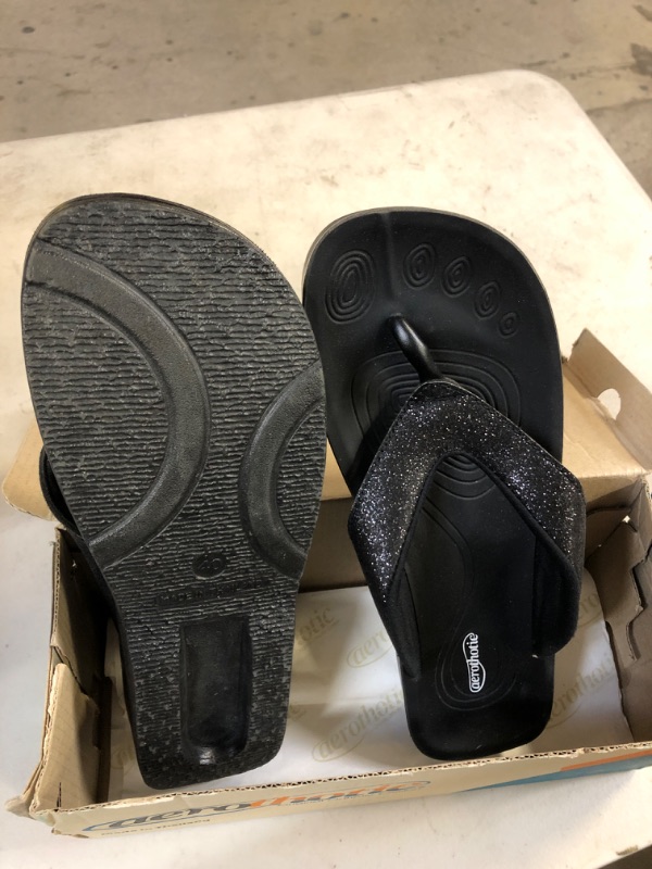 Photo 2 of AEROTHOTIC Women's Comfortable Arch Support Summer Orthotic Thong Sandals SIZE 8.5
