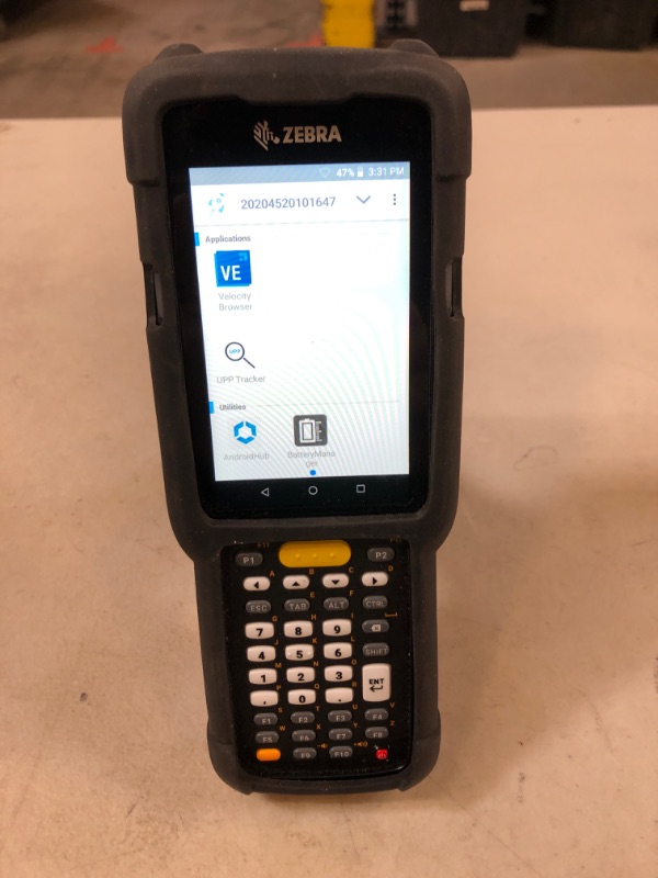 Photo 2 of Zebra MC3300 Mobile Computer, 2D/1D Barcode Scanner