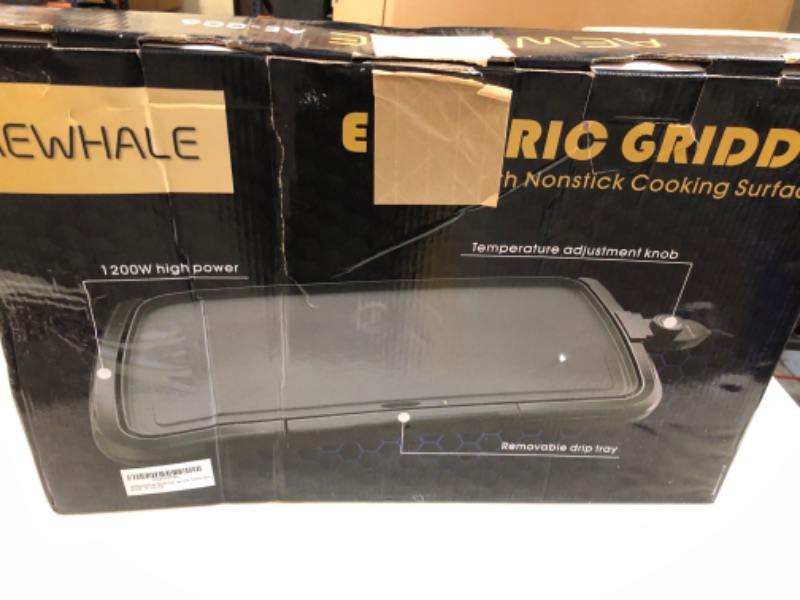 Photo 1 of aewhale electric griddle