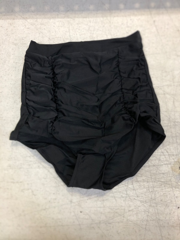 Photo 1 of Black Swimsuit Bottoms High Waisted Small 