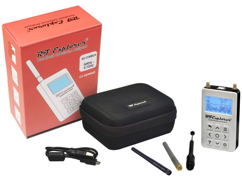 Photo 1 of RF Explorer Digital Handheld Spectrum Analyzer 6G Combo Plus - Slim
