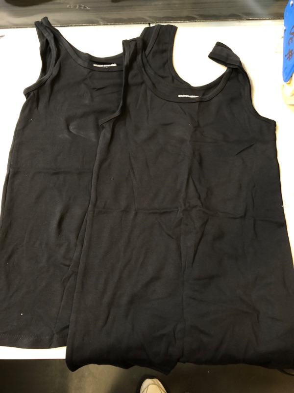 Photo 1 of 2 PCK TANK SHIRTS FOR WOMEN BLACK SMALL