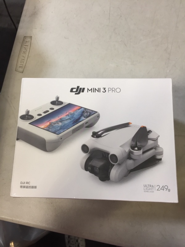 Photo 2 of DJI Mini 3 Pro with DJI RC Smart Controller Drone
NEW - FACTORY SEALED