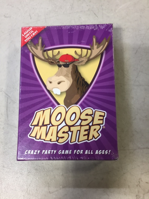 Photo 2 of Moose Master - Laugh Until You Cry or Pee Your Pants Fun - Your Cheeks Will Hurt from Smiling and Laughing so Hard - for Fun People Looking for A Hilarious Night in a Box