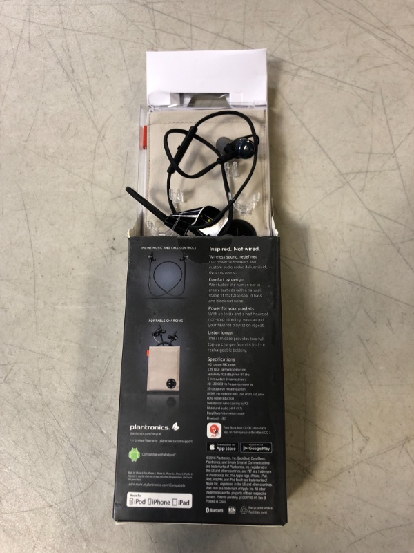 Photo 1 of BACKBEAT GO 3 WIRELESS EARBUDS 