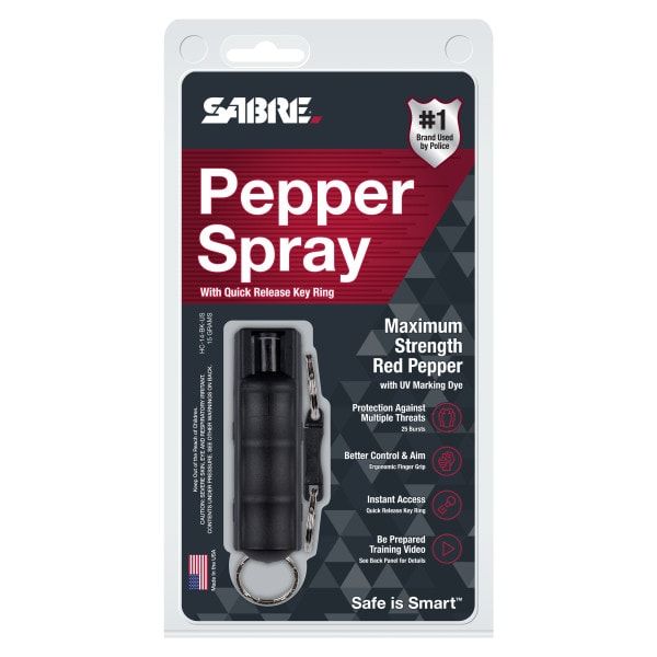 Photo 1 of Sabre RED PEPPER SPRAY USA HARDCASE 0.54OZ CLM Black (HC-14-BK-US-02)