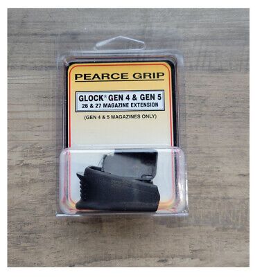 Photo 1 of Pearce Grip PG-G42733 for GLOCK GEN 4 & 5 G26, G27, G33 Plus Extension GEN4 GEN5