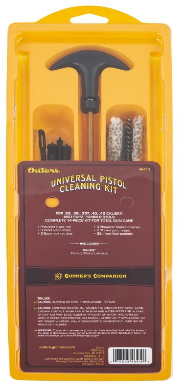 Photo 1 of OUTERS UNIVERSAL PISTOL CLEANING KIT #46410