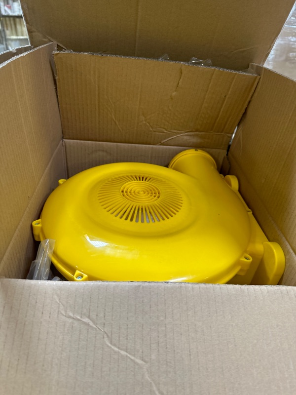 Photo 1 of Deluxe Inflatable Water Slide Park – Heavy-Duty Nylon Bouncy Station for Outdoor Fun - Climbing Wall, Two Slides & Splash Pool – Easy to Set Up & Inflate with Included Air Pump & Carrying Case