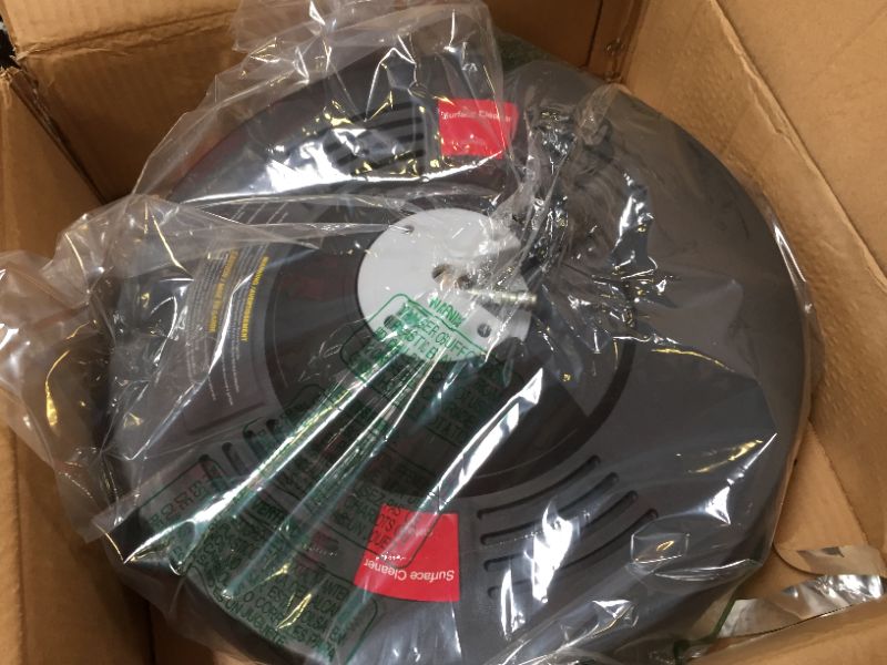 Photo 1 of 15" Pressure Washer Surface Cleaner, 15 Power Washer Attachment with 2 Extension Wands, 2 Replacememt Nozzles, 1/4" Quick Plug, for Driveways Sidewalks Patios Cleaning, Heavy Duty, Max 4000 PSI