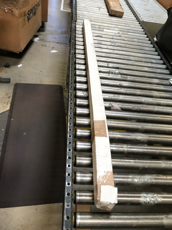 Photo 1 of 66" - 120" One Way Draw Adjustable Traverse Curtain Rod - Left