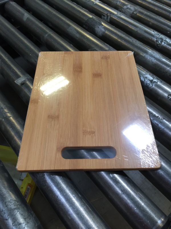 Photo 2 of 12x9" Plain Rectangular Blank Bamboo Cutting Board