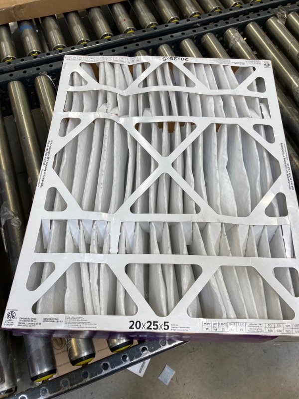 Photo 2 of 3M Filtrete Ultra Allergen Healthy Living Deep Pleat Furnace Filter