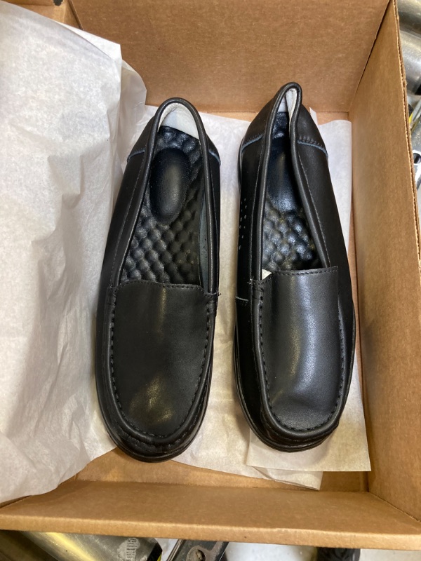 Photo 1 of black slip on shoes size 41