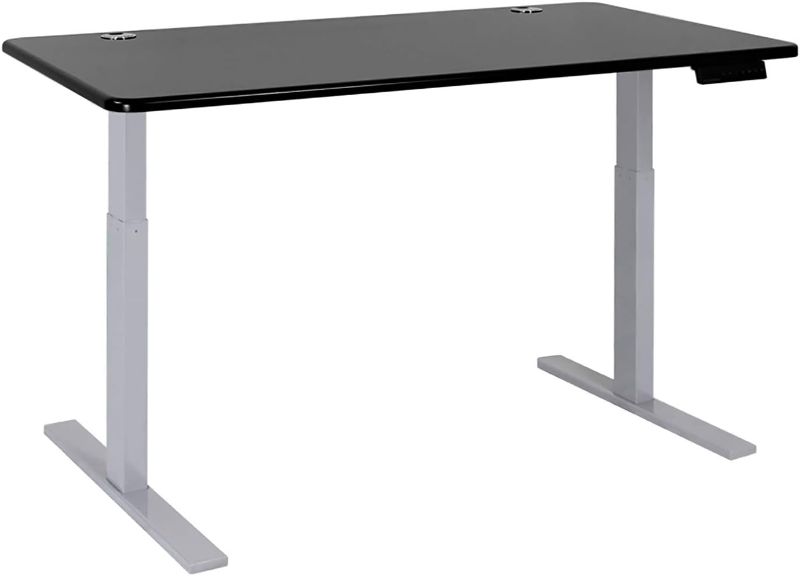 Photo 1 of Autonomous Edition Smart Hybrid Dual Motor Electric Standing Desk Frame 28" - 48" Height Range, 39" - 70" Length Range, Grey-Black
MISSING TABLE TOP 