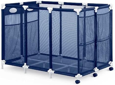 Photo 1 of  Perfect Contemporary Nylon Mesh Basket Organizer For Your Goggles, Beach Balls, Floats, Swim Toys & Accessories | Air Dry Items Quickly & Easily Roll The Mesh Storage Bins To Your Home Garage or Shed
