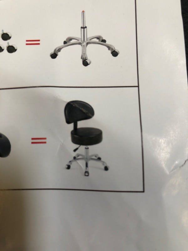 Photo 1 of Office Chair with Wheels Brown